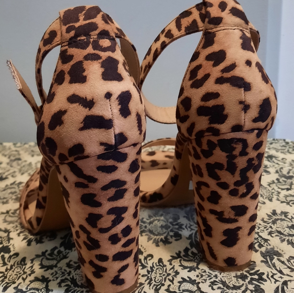 Torrid leopard heels 9W